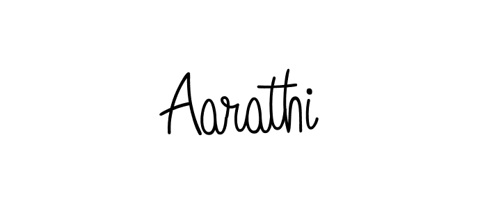 Design your own signature with our free online signature maker. With this signature software, you can create a handwritten (Angelique-Rose-font-FFP) signature for name Aarathi. Aarathi signature style 5 images and pictures png