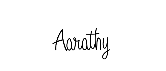 Create a beautiful signature design for name Aarathy. With this signature (Angelique-Rose-font-FFP) fonts, you can make a handwritten signature for free. Aarathy signature style 5 images and pictures png