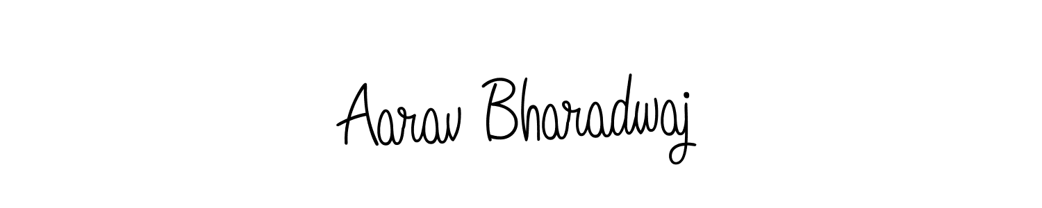 Make a beautiful signature design for name Aarav Bharadwaj. Use this online signature maker to create a handwritten signature for free. Aarav Bharadwaj signature style 5 images and pictures png