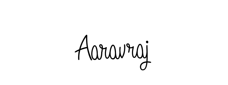 You should practise on your own different ways (Angelique-Rose-font-FFP) to write your name (Aaravraj) in signature. don't let someone else do it for you. Aaravraj signature style 5 images and pictures png