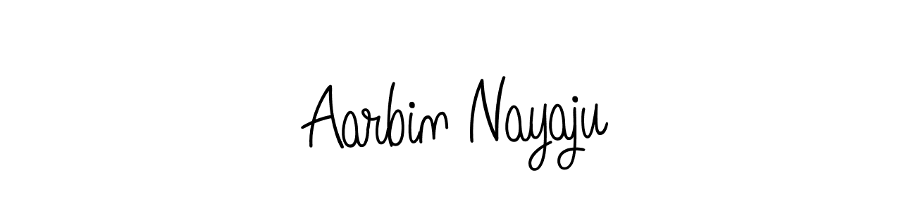 Angelique-Rose-font-FFP is a professional signature style that is perfect for those who want to add a touch of class to their signature. It is also a great choice for those who want to make their signature more unique. Get Aarbin Nayaju name to fancy signature for free. Aarbin Nayaju signature style 5 images and pictures png