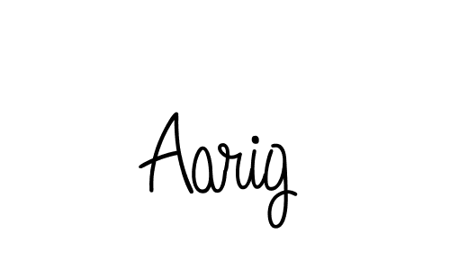 Create a beautiful signature design for name Aarig. With this signature (Angelique-Rose-font-FFP) fonts, you can make a handwritten signature for free. Aarig signature style 5 images and pictures png