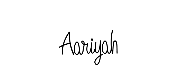 How to make Aariyah signature? Angelique-Rose-font-FFP is a professional autograph style. Create handwritten signature for Aariyah name. Aariyah signature style 5 images and pictures png