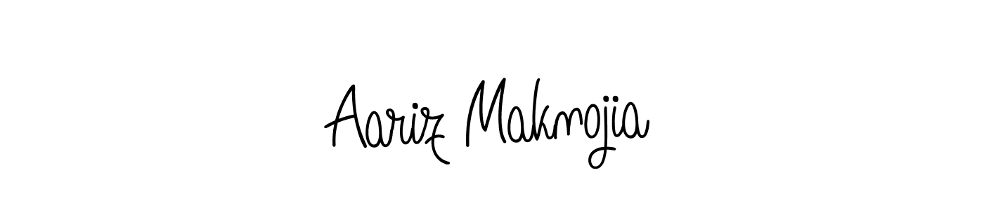 Check out images of Autograph of Aariz Maknojia name. Actor Aariz Maknojia Signature Style. Angelique-Rose-font-FFP is a professional sign style online. Aariz Maknojia signature style 5 images and pictures png