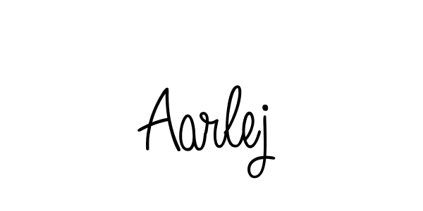 How to Draw Aarlej signature style? Angelique-Rose-font-FFP is a latest design signature styles for name Aarlej. Aarlej signature style 5 images and pictures png