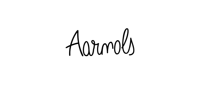 Design your own signature with our free online signature maker. With this signature software, you can create a handwritten (Angelique-Rose-font-FFP) signature for name Aarnols. Aarnols signature style 5 images and pictures png