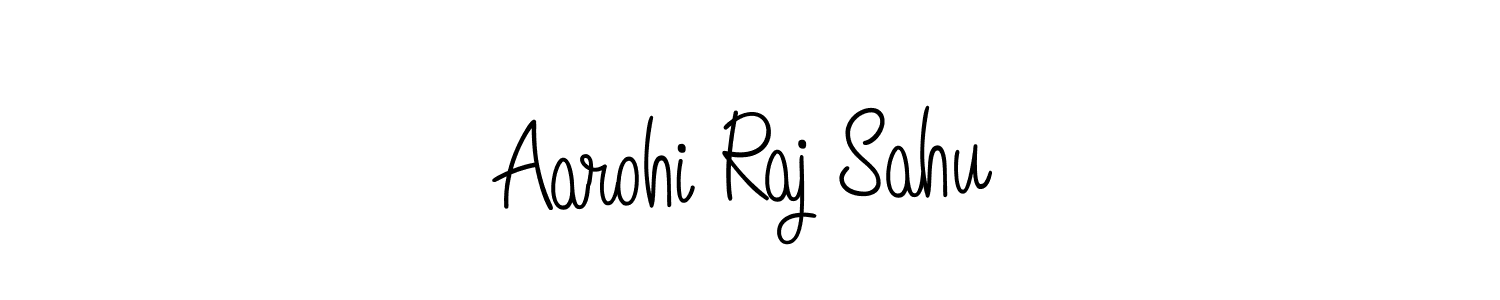 Design your own signature with our free online signature maker. With this signature software, you can create a handwritten (Angelique-Rose-font-FFP) signature for name Aarohi Raj Sahu. Aarohi Raj Sahu signature style 5 images and pictures png