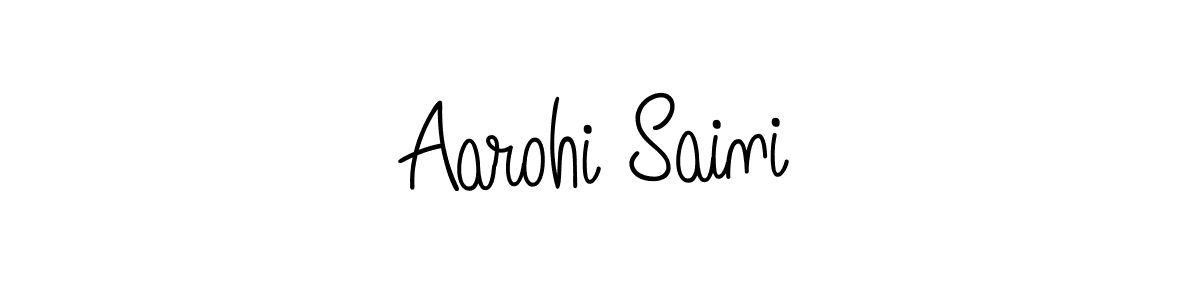 Angelique-Rose-font-FFP is a professional signature style that is perfect for those who want to add a touch of class to their signature. It is also a great choice for those who want to make their signature more unique. Get Aarohi Saini name to fancy signature for free. Aarohi Saini signature style 5 images and pictures png