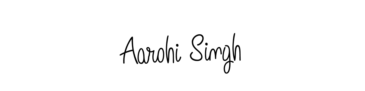 Best and Professional Signature Style for Aarohi Singh. Angelique-Rose-font-FFP Best Signature Style Collection. Aarohi Singh signature style 5 images and pictures png