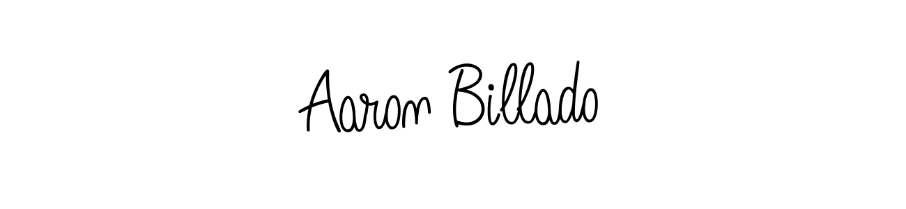 Create a beautiful signature design for name Aaron Billado. With this signature (Angelique-Rose-font-FFP) fonts, you can make a handwritten signature for free. Aaron Billado signature style 5 images and pictures png