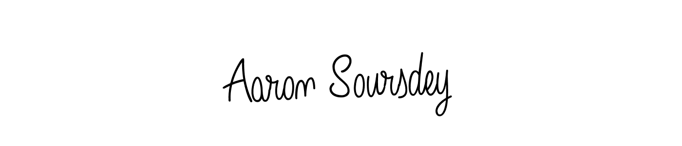 Here are the top 10 professional signature styles for the name Aaron Soursdey. These are the best autograph styles you can use for your name. Aaron Soursdey signature style 5 images and pictures png