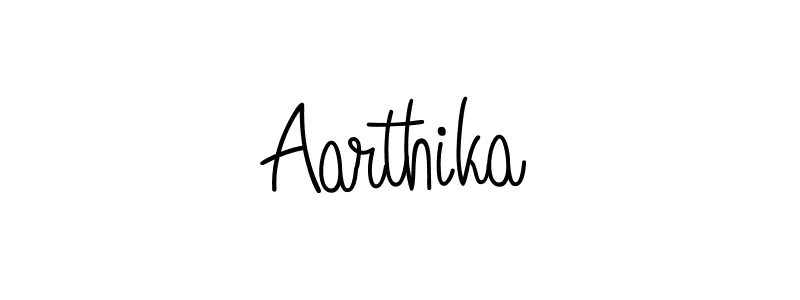 Aarthika stylish signature style. Best Handwritten Sign (Angelique-Rose-font-FFP) for my name. Handwritten Signature Collection Ideas for my name Aarthika. Aarthika signature style 5 images and pictures png