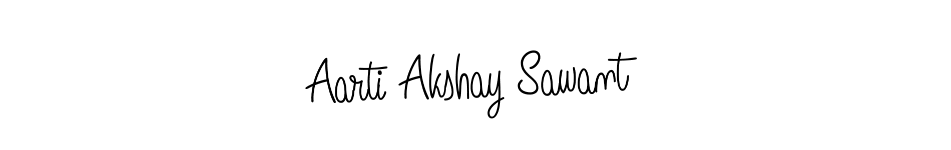 Make a beautiful signature design for name Aarti Akshay Sawant. Use this online signature maker to create a handwritten signature for free. Aarti Akshay Sawant signature style 5 images and pictures png