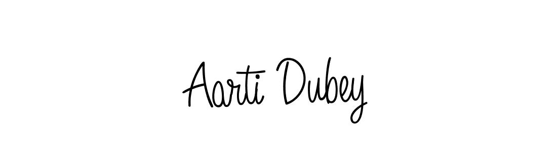 Create a beautiful signature design for name Aarti Dubey. With this signature (Angelique-Rose-font-FFP) fonts, you can make a handwritten signature for free. Aarti Dubey signature style 5 images and pictures png