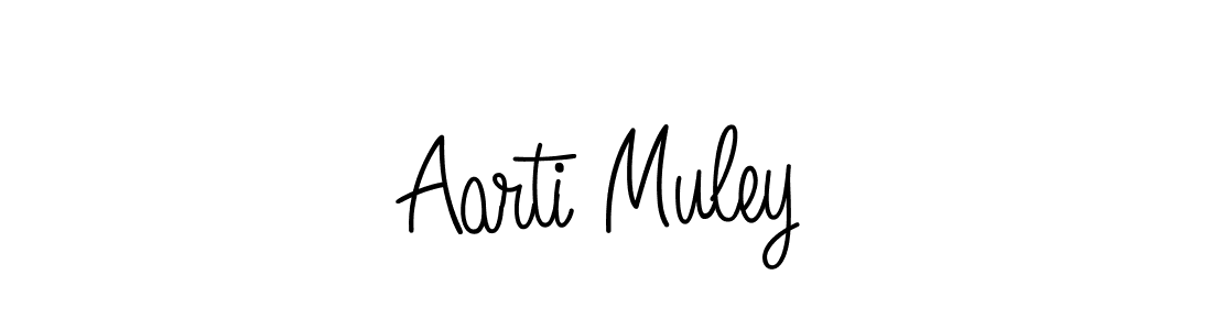 How to make Aarti Muley signature? Angelique-Rose-font-FFP is a professional autograph style. Create handwritten signature for Aarti Muley name. Aarti Muley signature style 5 images and pictures png