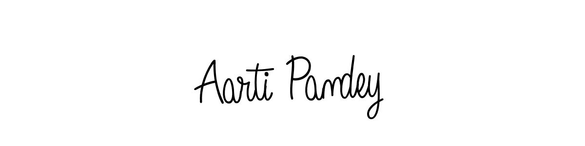 Aarti Pandey stylish signature style. Best Handwritten Sign (Angelique-Rose-font-FFP) for my name. Handwritten Signature Collection Ideas for my name Aarti Pandey. Aarti Pandey signature style 5 images and pictures png