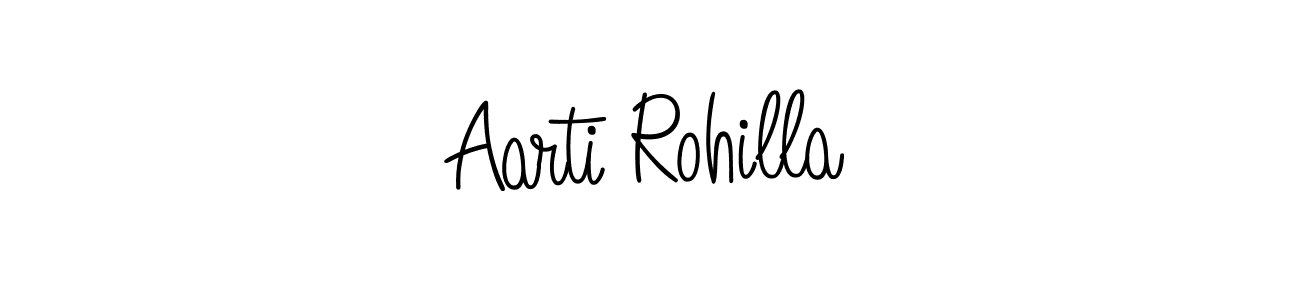 You can use this online signature creator to create a handwritten signature for the name Aarti Rohilla. This is the best online autograph maker. Aarti Rohilla signature style 5 images and pictures png