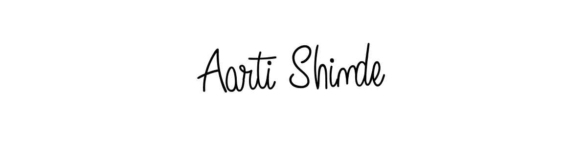 Make a beautiful signature design for name Aarti Shinde. Use this online signature maker to create a handwritten signature for free. Aarti Shinde signature style 5 images and pictures png