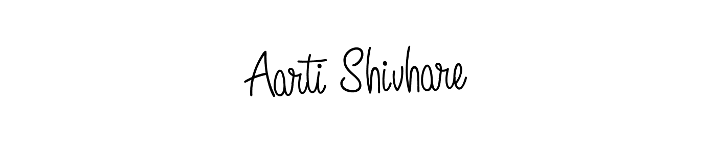 Create a beautiful signature design for name Aarti Shivhare. With this signature (Angelique-Rose-font-FFP) fonts, you can make a handwritten signature for free. Aarti Shivhare signature style 5 images and pictures png
