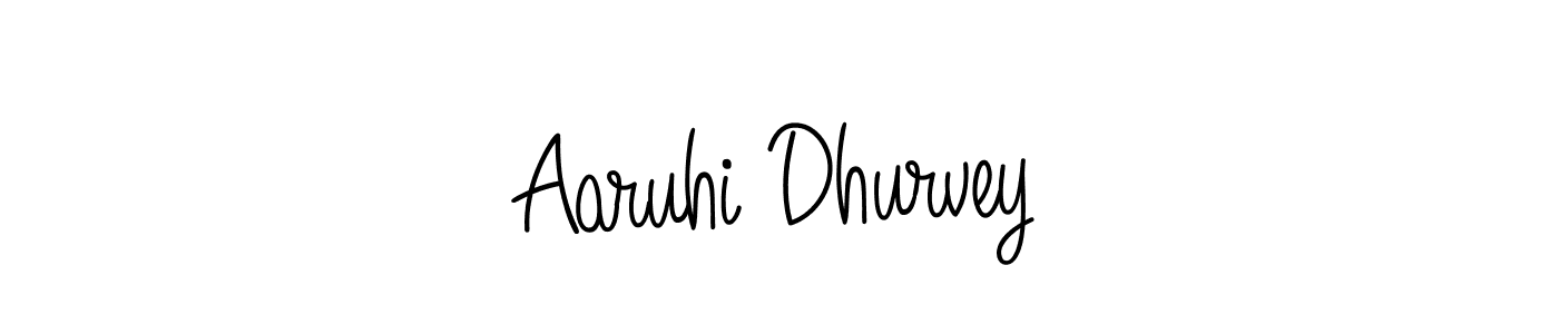 Angelique-Rose-font-FFP is a professional signature style that is perfect for those who want to add a touch of class to their signature. It is also a great choice for those who want to make their signature more unique. Get Aaruhi Dhurvey name to fancy signature for free. Aaruhi Dhurvey signature style 5 images and pictures png