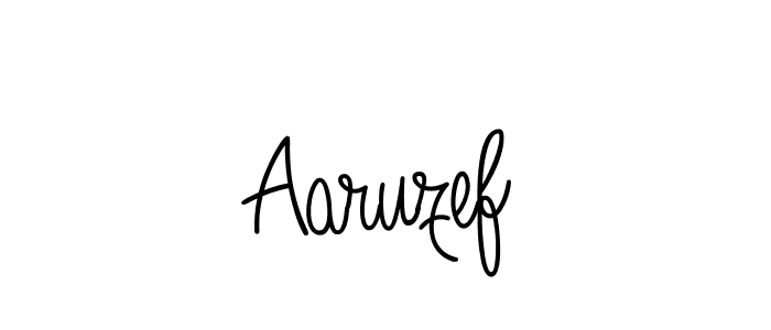 The best way (Angelique-Rose-font-FFP) to make a short signature is to pick only two or three words in your name. The name Aaruzef include a total of six letters. For converting this name. Aaruzef signature style 5 images and pictures png