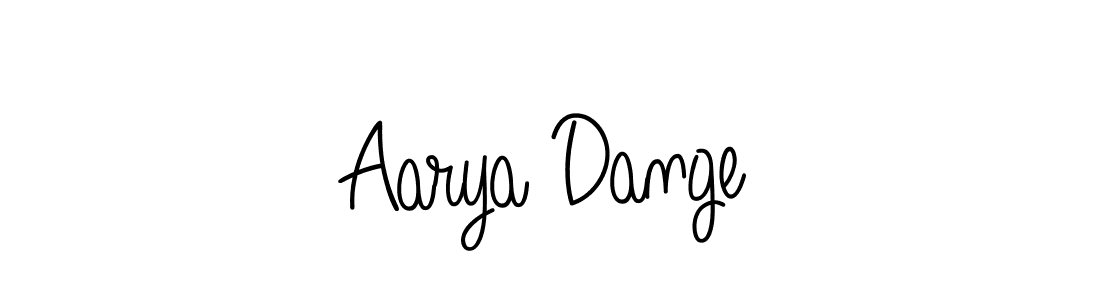 How to make Aarya Dange signature? Angelique-Rose-font-FFP is a professional autograph style. Create handwritten signature for Aarya Dange name. Aarya Dange signature style 5 images and pictures png