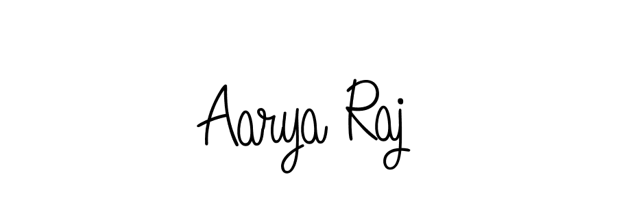 Create a beautiful signature design for name Aarya Raj. With this signature (Angelique-Rose-font-FFP) fonts, you can make a handwritten signature for free. Aarya Raj signature style 5 images and pictures png