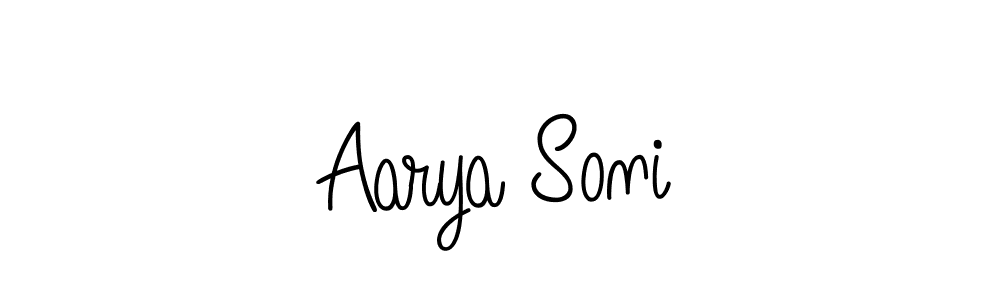 How to Draw Aarya Soni signature style? Angelique-Rose-font-FFP is a latest design signature styles for name Aarya Soni. Aarya Soni signature style 5 images and pictures png
