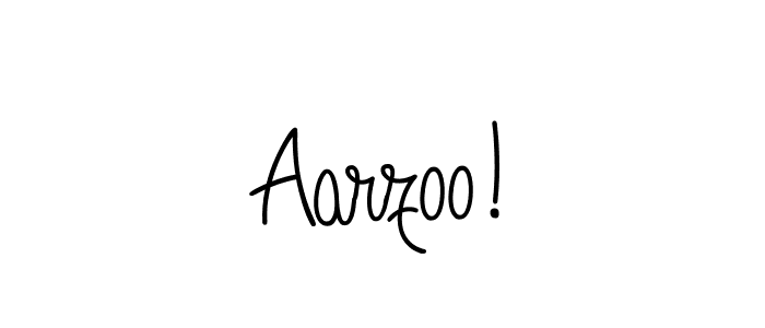 It looks lik you need a new signature style for name Aarzoo!. Design unique handwritten (Angelique-Rose-font-FFP) signature with our free signature maker in just a few clicks. Aarzoo! signature style 5 images and pictures png