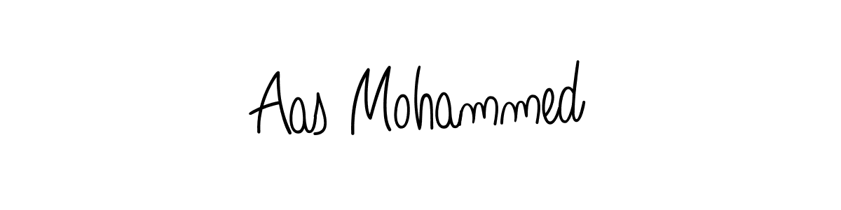 You should practise on your own different ways (Angelique-Rose-font-FFP) to write your name (Aas Mohammed) in signature. don't let someone else do it for you. Aas Mohammed signature style 5 images and pictures png