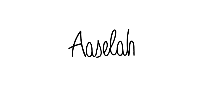 How to make Aaselah signature? Angelique-Rose-font-FFP is a professional autograph style. Create handwritten signature for Aaselah name. Aaselah signature style 5 images and pictures png