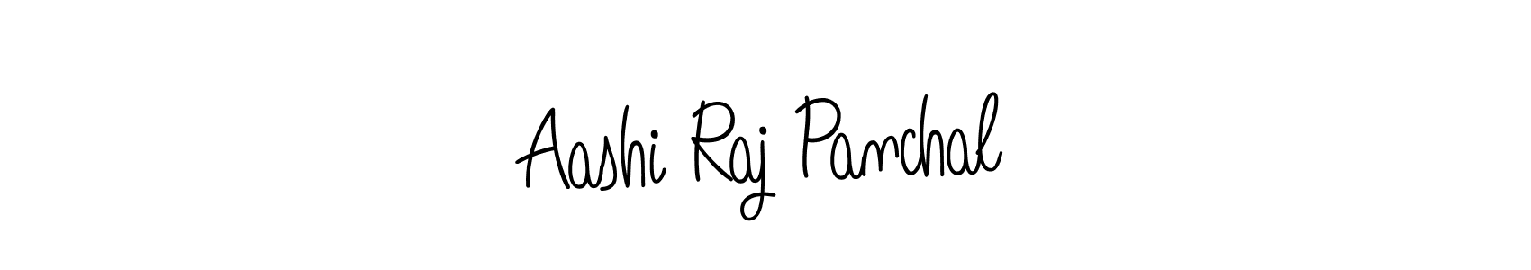 Create a beautiful signature design for name Aashi Raj Panchal. With this signature (Angelique-Rose-font-FFP) fonts, you can make a handwritten signature for free. Aashi Raj Panchal signature style 5 images and pictures png