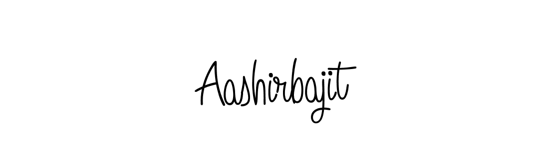Design your own signature with our free online signature maker. With this signature software, you can create a handwritten (Angelique-Rose-font-FFP) signature for name Aashirbajit. Aashirbajit signature style 5 images and pictures png