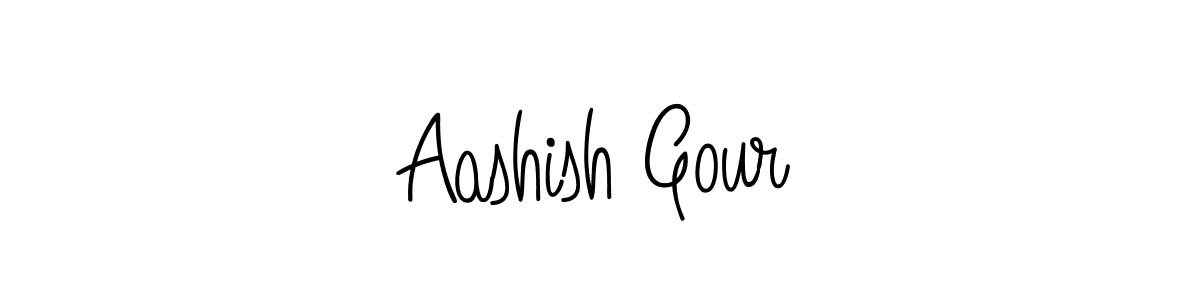 You can use this online signature creator to create a handwritten signature for the name Aashish Gour. This is the best online autograph maker. Aashish Gour signature style 5 images and pictures png