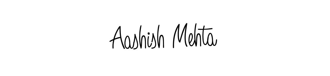 How to make Aashish Mehta signature? Angelique-Rose-font-FFP is a professional autograph style. Create handwritten signature for Aashish Mehta name. Aashish Mehta signature style 5 images and pictures png