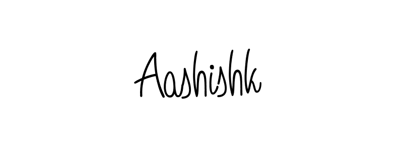 You can use this online signature creator to create a handwritten signature for the name Aashishk. This is the best online autograph maker. Aashishk signature style 5 images and pictures png