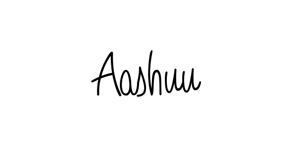 How to make Aashuu name signature. Use Angelique-Rose-font-FFP style for creating short signs online. This is the latest handwritten sign. Aashuu signature style 5 images and pictures png