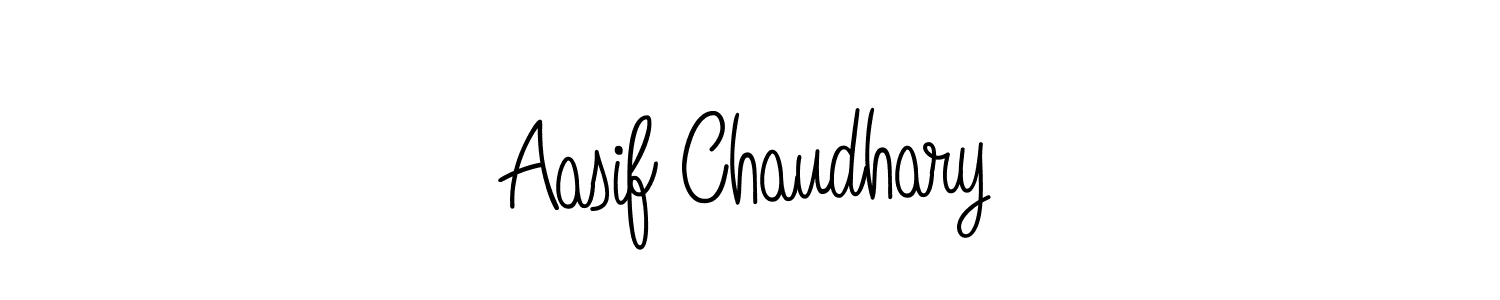 Also we have Aasif Chaudhary name is the best signature style. Create professional handwritten signature collection using Angelique-Rose-font-FFP autograph style. Aasif Chaudhary signature style 5 images and pictures png