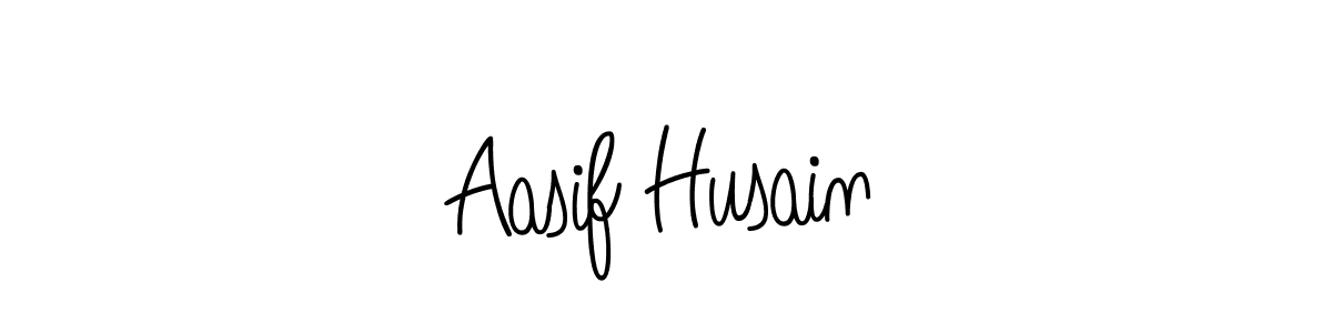 The best way (Angelique-Rose-font-FFP) to make a short signature is to pick only two or three words in your name. The name Aasif Husain include a total of six letters. For converting this name. Aasif Husain signature style 5 images and pictures png