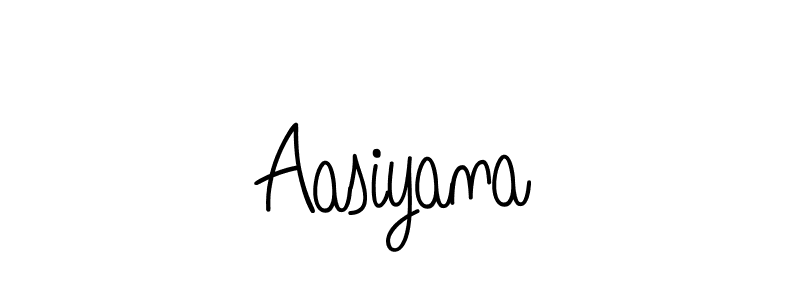 Use a signature maker to create a handwritten signature online. With this signature software, you can design (Angelique-Rose-font-FFP) your own signature for name Aasiyana. Aasiyana signature style 5 images and pictures png