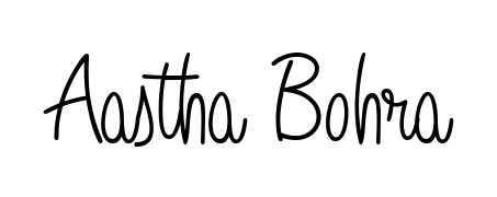Give your name Aastha Bohra an exquisite flair with the Angelique-Rose-font-FFP script font. Ideal for contracts, resumes, and formal letterheads. Aastha Bohra signature style 5 images and pictures png