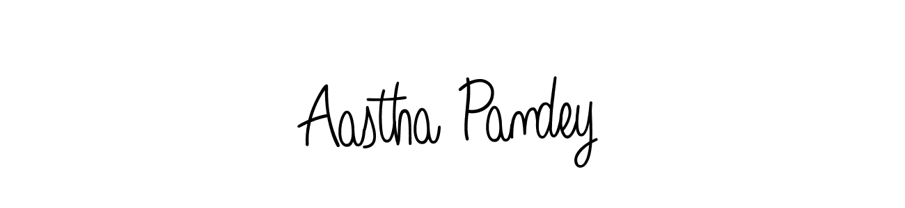 Also we have Aastha Pandey name is the best signature style. Create professional handwritten signature collection using Angelique-Rose-font-FFP autograph style. Aastha Pandey signature style 5 images and pictures png