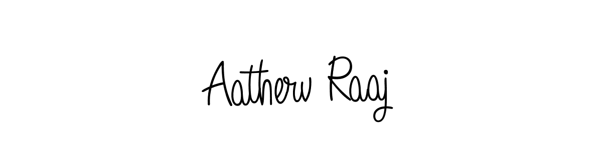 You can use this online signature creator to create a handwritten signature for the name Aatherv Raaj. This is the best online autograph maker. Aatherv Raaj signature style 5 images and pictures png