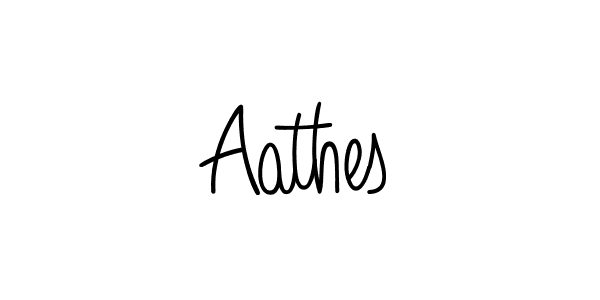 Aathes stylish signature style. Best Handwritten Sign (Angelique-Rose-font-FFP) for my name. Handwritten Signature Collection Ideas for my name Aathes. Aathes signature style 5 images and pictures png