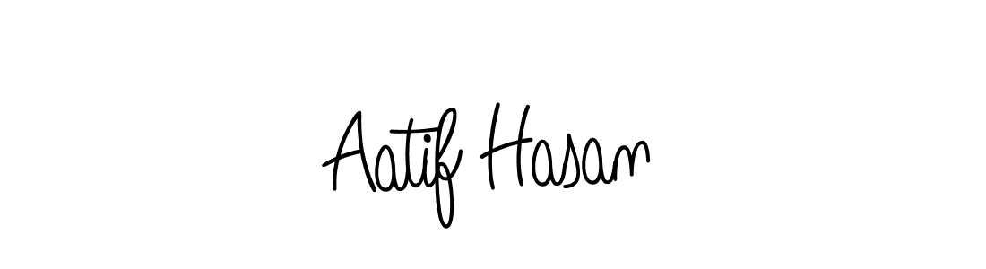 Best and Professional Signature Style for Aatif Hasan. Angelique-Rose-font-FFP Best Signature Style Collection. Aatif Hasan signature style 5 images and pictures png