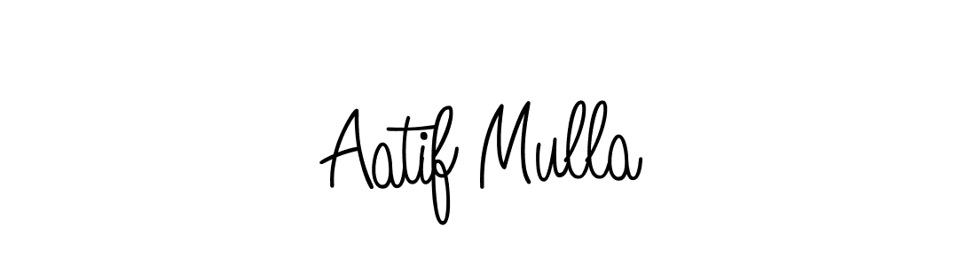 Here are the top 10 professional signature styles for the name Aatif Mulla. These are the best autograph styles you can use for your name. Aatif Mulla signature style 5 images and pictures png