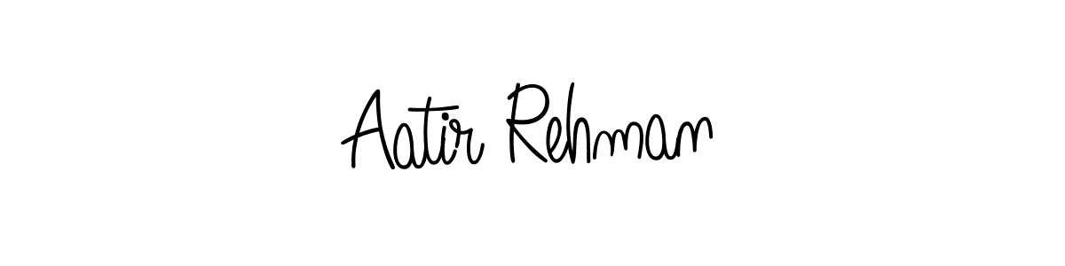 How to Draw Aatir Rehman signature style? Angelique-Rose-font-FFP is a latest design signature styles for name Aatir Rehman. Aatir Rehman signature style 5 images and pictures png