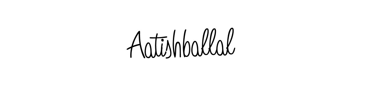 Make a beautiful signature design for name Aatishballal. Use this online signature maker to create a handwritten signature for free. Aatishballal signature style 5 images and pictures png