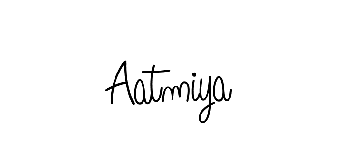 Also we have Aatmiya name is the best signature style. Create professional handwritten signature collection using Angelique-Rose-font-FFP autograph style. Aatmiya signature style 5 images and pictures png