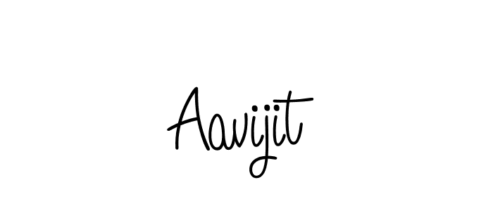 Design your own signature with our free online signature maker. With this signature software, you can create a handwritten (Angelique-Rose-font-FFP) signature for name Aavijit. Aavijit signature style 5 images and pictures png